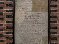 The tombstone of Edmond Halley /D200