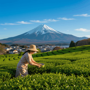茶摘み風景