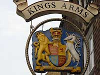 Sign of King's Arms /D200