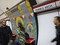 Marble Arch駅 Westboundホーム