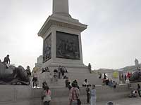 Nelson's Column at Trafalgar Square /D200