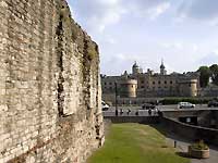 London Wall and Tower of London /D200