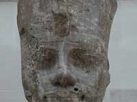 Quartzite head of the Egyptian pharaoh Amenhotep III? /D200