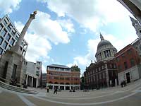 St.Paul's Cathedral from Paternoster Square /S2 Pro