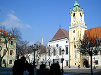 ブラチスラバの市庁舎